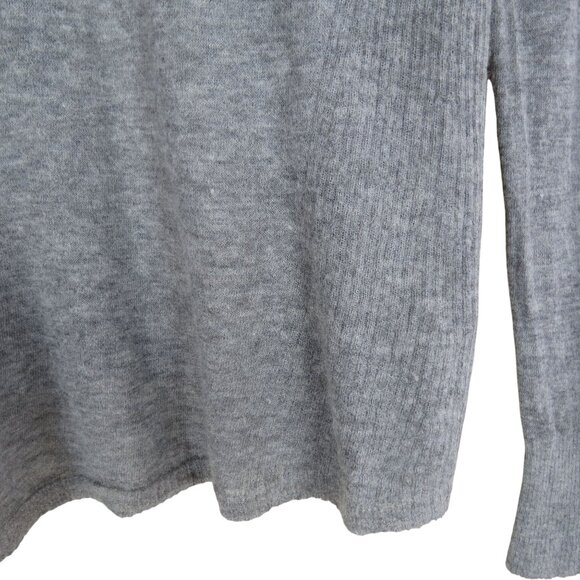 BANANA REPUBLIC Women's Gray Alpaca Blend Cardigan Sweater Size M - Picture 6 of 9